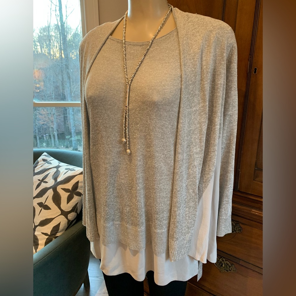 Eileen Fisher cardigan sweater set